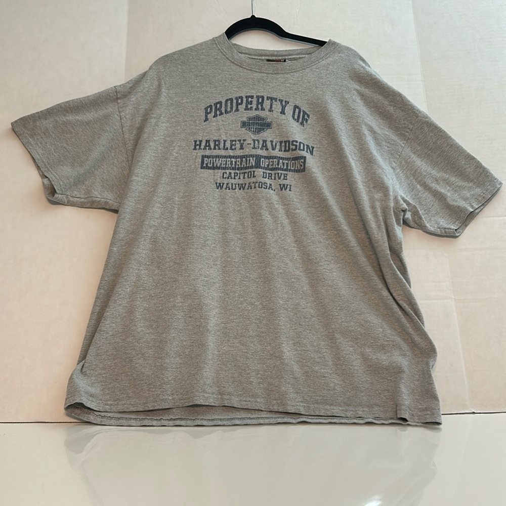 Men’s Harley Davidson tee shirt bought at the factory.